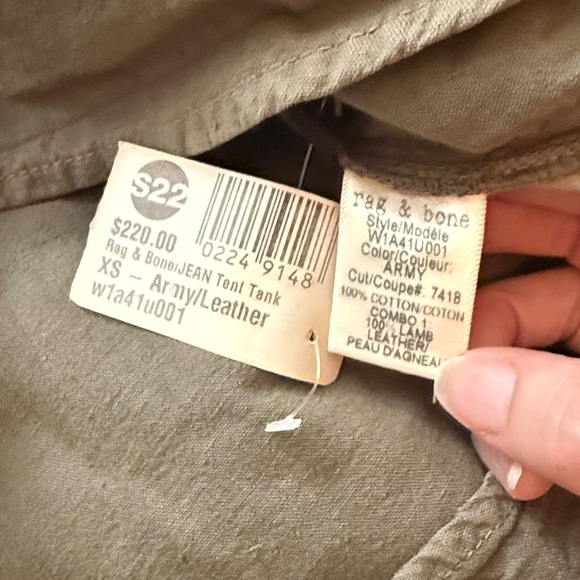 NWT Rag & Bone Jean Tent Tank - Picture 5 of 5